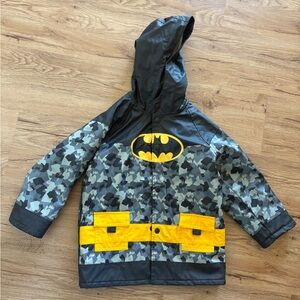 Western Chief Batman Camo Jacket with Yellow Accents